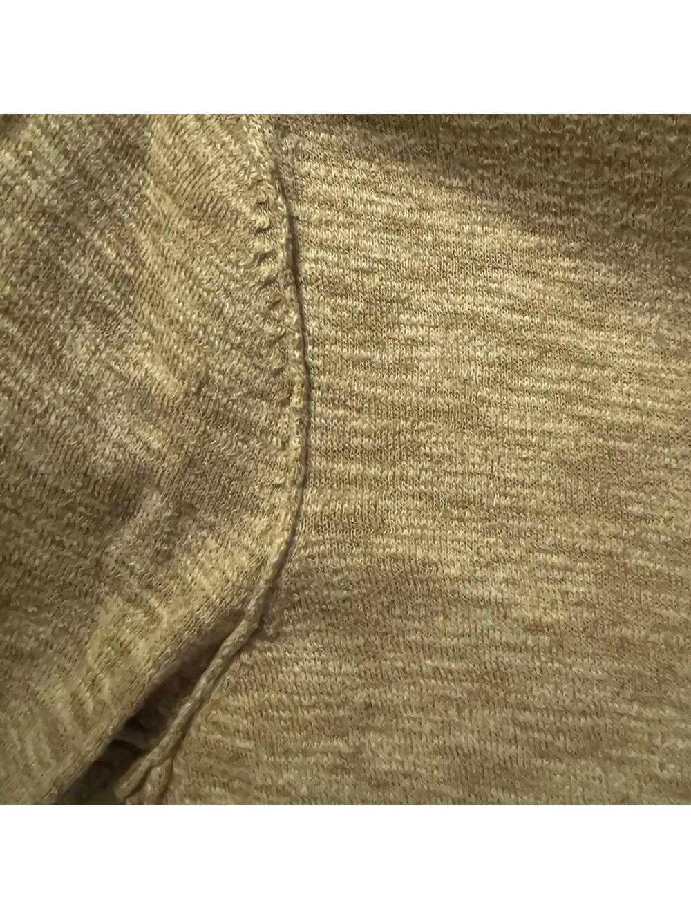 LOFT Heathered Tan Cardigan Sweater – Lightweight Neutral Layering Essential - Picture 3 of 5